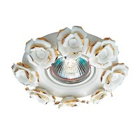 369871 NT14 120 белый/золото Встраиваемый светильник IP20 GX5.3 50W 12V FARFOR