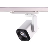 358176 NT19 019 белый/черный Трехфазный трековый светодиодный светильник IP20 LED 4000K 25W 100-240V