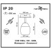 357456 NT18 072 матовый белый Встраиваемый светильник IP20 LED 3000K 10W 100-240V SOLO