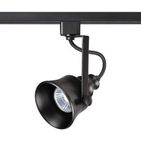 370548 NT19 105 черный Трековый светильник IP20 GU10 50W 230V VETERUM