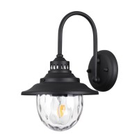 4836/1W NATURE ODL21 569 черный/стекло Ландшафтный настенный светильник E27 1*60W IP44 KALPI 4836/1W NATURE ODL21 569 черный/стекло Ландшафтный настенный светильник E27 1*60W IP44 KALPI