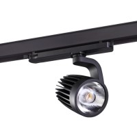 358177 NT19 019 черный Трехфазный трековый светодиодный светильник IP20 LED 4000K 25W 100-240V HELIX
