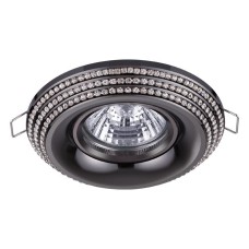 370439 NT19 114 жемчужный черный Встраиваемый светильник IP20 GU10 50W 220V LILAC