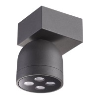 358113 NT19 148 темно-серый Ландшафтный настенный светильник IP65 LED 3000К 10W 100-240V GALEATI