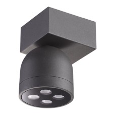 358113 NT19 148 темно-серый Ландшафтный настенный светильник IP65 LED 3000К 10W 100-240V GALEATI