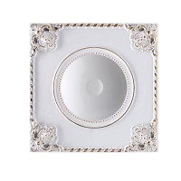 357613 NT18 141 белый/золото Встраиваемый светильник IP20 LED 3000K 7W 85-265V NOVEL