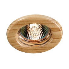 369713 NT12 136 светлое дерево Встраиваемый НП светильник IP20 GX5.3 50W 12V WOOD