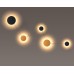4211/38WL ODL20 229 черный/золотистый/металл Настенный светильник LED 38W длина провода 1,7м GALAXY