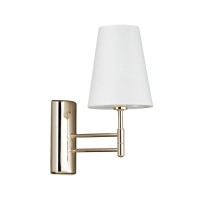 4436/1W LN20 043 золотой, белый Бра E14 1*40W 220V DORIS 4436/1W LN20 043 золотой, белый Бра E14 1*40W 220V DORIS