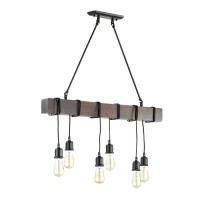 3740/6 LN19 141 черный Люстра E27 6*60W 220V KLAUS