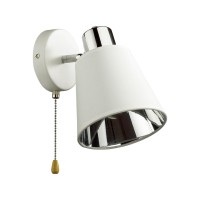 5219/1W COMFI белый, хром Бра с выкл. E14 40W 220V GRETCHEN 5219/1W COMFI белый, хром Бра с выкл. E14 40W 220V GRETCHEN