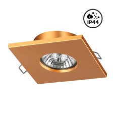 370807 SPOT NT22 матовое золото Светильник встраиваемый влагозащищенный IP44 GU10 50W 220V AQUA