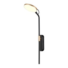 4297/7WL HIGHTECH ODL22 123 черный с ант. бронзой/металл Настенный светильник IP20 LED 7W 731Лм 3000K REDMOND