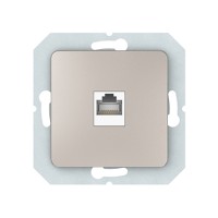 Компьютерная розетка Vilma SL2500, одноместная (1ХRJ45 CAT5E UTP), без рамки