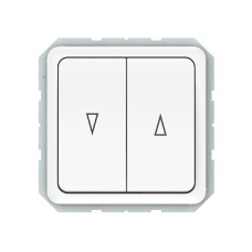 Выключатель для жалюзи Vilma SP300, 2-клавишный, без рамки