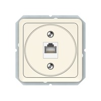 Компьютерная розетка Vilma SP300, одноместная (1ХRJ45 CAT5E UTP), без рамки