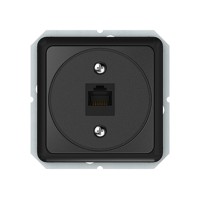 Компьютерная розетка Vilma SP300, одноместная (1ХRJ45 CAT5E UTP), без рамки