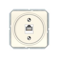 Компьютерная розетка Vilma LX200, одноместная (1ХRJ45 CAT5E UTP), без рамки