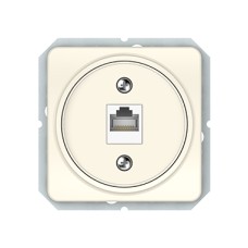 Компьютерная розетка Vilma LX200, одноместная (1ХRJ45 CAT5E UTP), без рамки