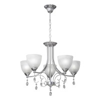 Люстра V3805-9/5, 5хЕ27 макс. 60Вт хром Vitaluce