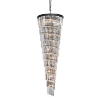 Люстра V5311-1/17, 17хЕ14 макс. 40Вт черный матовый Vitaluce