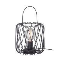 Светильник настольный V4764-1/1L, 1хЕ27 макс. 60Вт черный матовый Vitaluce