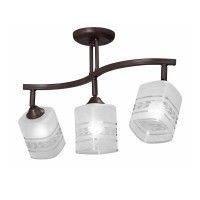 Люстра V3729-7/3PL, 3хЕ27 макс. 60Вт коричневый матовый Vitaluce Люстра V3729-7/3PL, 3хЕ27 макс. 60Вт коричневый матовый Vitaluce