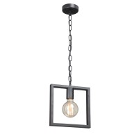 Люстра V4169-1/1S, 1хЕ27 макс. 60Вт чёрный матовый Vitaluce