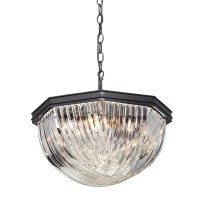 Люстра V5220-1/6, 6хЕ14 макс. 60Вт черный матовый Vitaluce