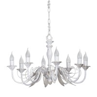 Люстра V1175/8, 8хЕ14 макс. 60Вт белый с золотом Vitaluce Люстра V1175/8, 8хЕ14 макс. 60Вт белый с золотом Vitaluce