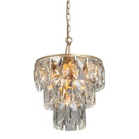 Люстра V5262-8/6+1, 7хЕ14 макс. 60Вт золото Vitaluce