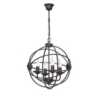 Люстра V4076/4, 4хЕ14 макс. 60Вт черный матовый Vitaluce