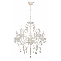 Люстра V1666-3/5, 5хЕ14 макс. 60Вт бежевый муар с золотом Vitaluce