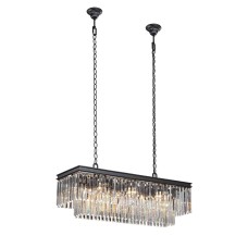 Люстра V5146-1/12, 12хЕ14 макс. 60Вт черный Vitaluce