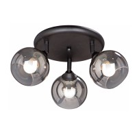 Люстра V4311-1/3PL, 3хЕ27 макс. 60Вт чёрный матовый Vitaluce Люстра V4311-1/3PL, 3хЕ27 макс. 60Вт чёрный матовый Vitaluce