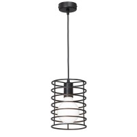 Люстра V4172-1/1S, 1хЕ27 макс. 60Вт черный матовый Vitaluce