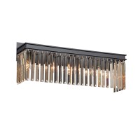 Светильник настенный V5158-1/5A, 5хЕ14 макс. 40Вт чёрный матовый Vitaluce