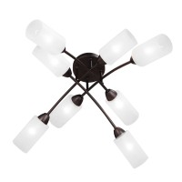 Люстра V4188-7/8PL, 8хЕ27 макс. 60Вт коричневый матовый Vitaluce Люстра V4188-7/8PL, 8хЕ27 макс. 60Вт коричневый матовый Vitaluce