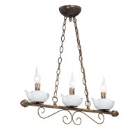 Люстра V4059/3, 3хЕ14 макс. 60Вт золото Vitaluce