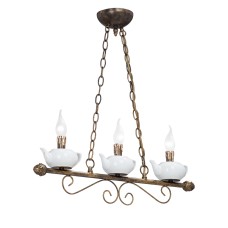 Люстра V4059/3, 3хЕ14 макс. 60Вт золото Vitaluce