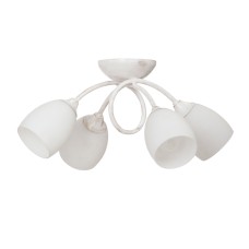 Люстра V3181/4PL, 4хЕ14 макс. 60Вт белый с золотом Vitaluce