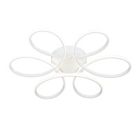 Светодиодный светильник V4610-0/6PL, LED 126Вт, 3500-4000K белый матовый Vitaluce