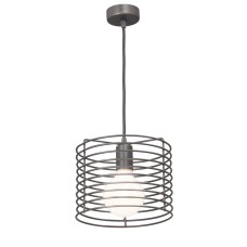 Люстра V4140/1S, 1хЕ27 макс. 60Вт бронзовый графит Vitaluce