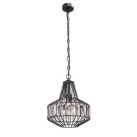 Люстра V4245-1/1S, 1хЕ27 макс. 60Вт черный матовый Vitaluce Люстра V4245-1/1S, 1хЕ27 макс. 60Вт черный матовый Vitaluce