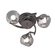 Люстра V4307-1/3PL, 3хЕ27 макс. 60Вт чёрный матовый Vitaluce Люстра V4307-1/3PL, 3хЕ27 макс. 60Вт чёрный матовый Vitaluce