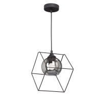 Люстра V4736-1/1S, 1хЕ27 макс. 60Вт черный матовый Vitaluce Люстра V4736-1/1S, 1хЕ27 макс. 60Вт черный матовый Vitaluce