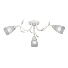 Люстра V3871-0/3PL, 3хЕ14 макс. 40Вт бело-бежевый матовая Vitaluce