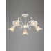 Люстра V3720-0/5PL, 5хЕ14 макс. 60Вт белый глянец с золотом Vitaluce