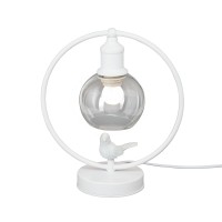 Светильник настольный V1797-0/1L, 1хЕ27 макс. 60Вт белый матовый Vitaluce