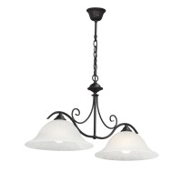 Люстра V2037-1/2, 2хЕ27 макс. 60Вт черный матовый Vitaluce